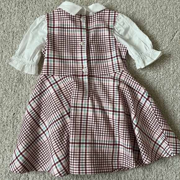Janie and Jack Plaid Dress - Picture 4 of 5